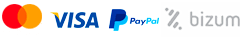 pago con tarjeta Bizum o Paypal