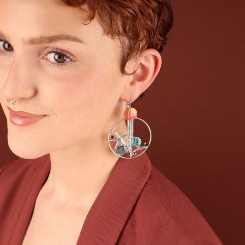 pendientes originales Taratata Abysses circulos modelo