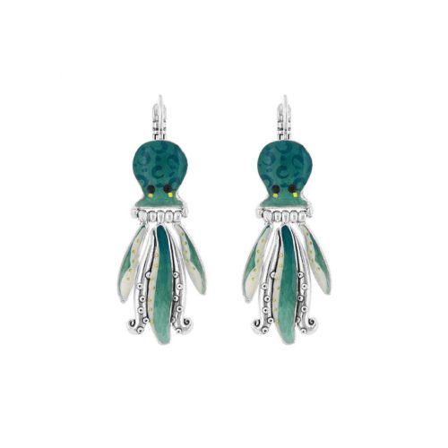 pendientes Taratata Abysses Pulpo cierre