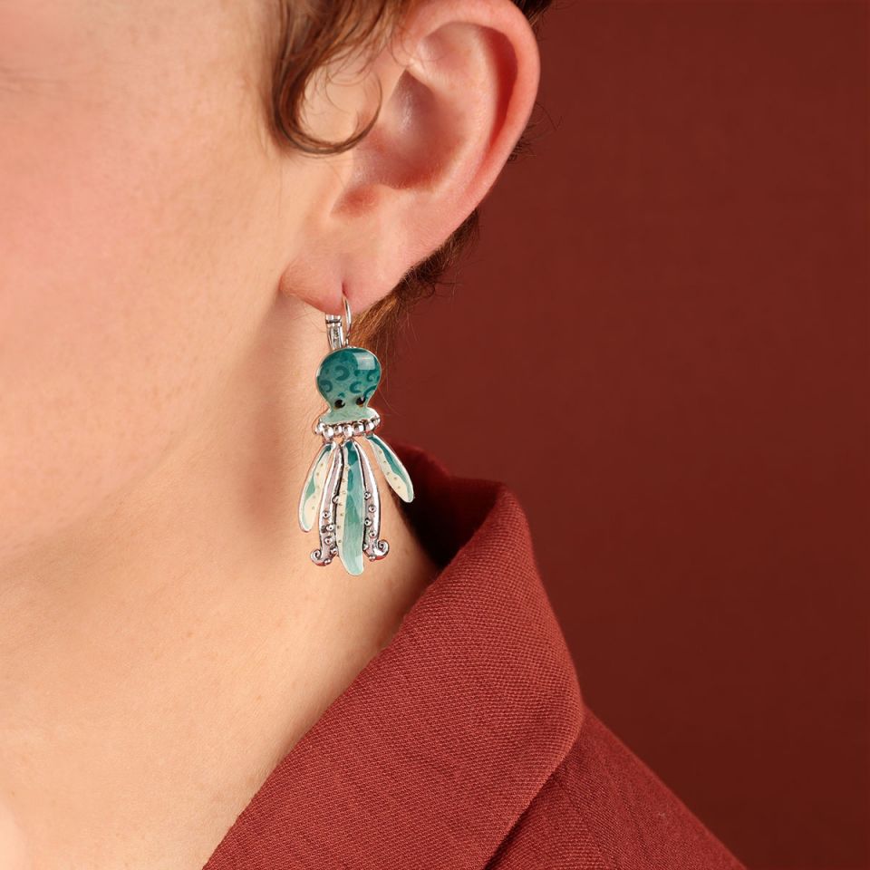 pendientes Taratata Abysses Pulpo modelo