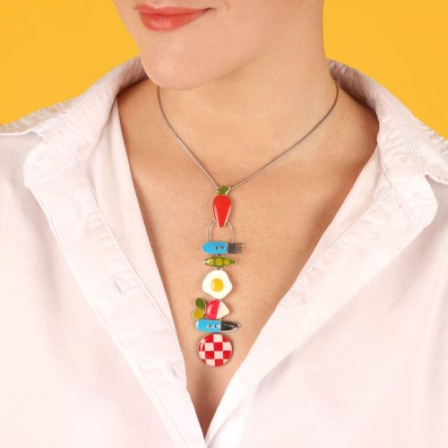 collar original fantasía Dinette de Taratata corto