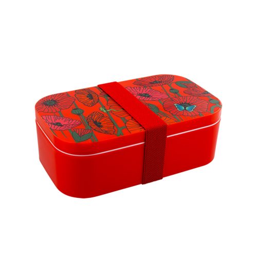 Fiambrera Delice Box Pylones amapolas