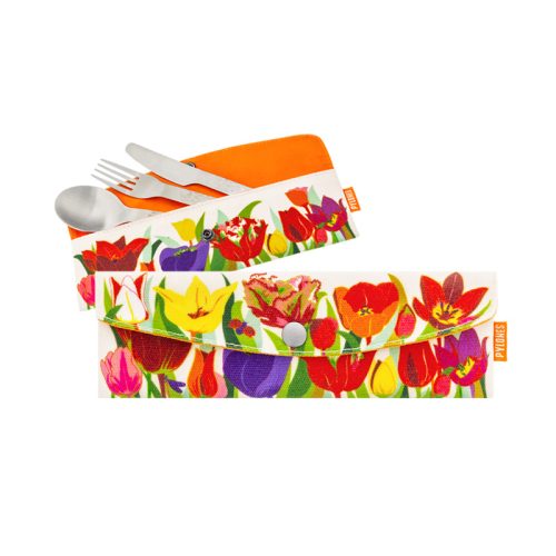 Juego Cubiertos Delice Cut de Pylones tulipanes