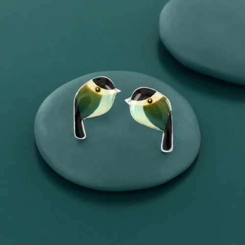pendientes Taratata Fabuleuse pajarito verde