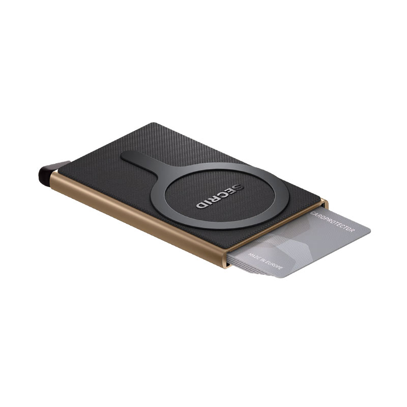 Tarjetero Card Protector arena Secrid Magsafe abierto